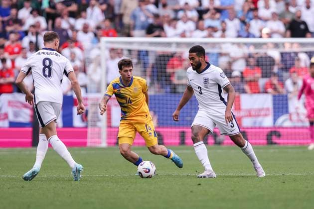 June 7, 2025, Cornella, Barcelona, SPAIN: Reece James of England in action during the UEFA European Qualifiers Grp K MD3, match between Andorra and England at RCDE Stadium on June 07, 2025 in Cornella, Barcelona, Spain. Cornella SPAIN - ZUMAa181 20250607_zaa_a181_146 Copyright: xJavierxBorregox