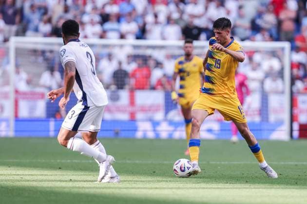 June 7, 2025, Cornella, Barcelona, SPAIN: Joel Guillem of Andorra in action during the UEFA European Qualifiers Grp K MD3, match between Andorra and England at RCDE Stadium on June 07, 2025 in Cornella, Barcelona, Spain. Cornella SPAIN - ZUMAa181 20250607_zaa_a181_152 Copyright: xJavierxBorregox