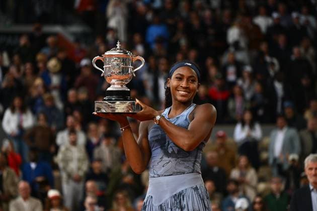 Roland Garros 2025: Victory in the Women s Singles Final by Coco Gauff (USA) who faced Aryna Sabalenka on the Philippe Chatrier court during the Grand Slam tournament, in Paris, on June 7, 2025, at the Roland-Garros stadium, - 07 06 2025 - France Ile-de-France (region) Paris -  JulienxMattiax xLexPictorium LePictorium_0310306