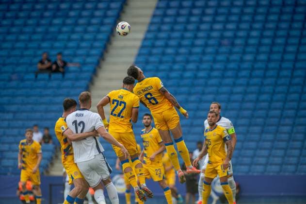 Andorra v England - European Qualifiers Group K - FIFA World Cup, WM, Weltmeisterschaft, Fussball 2026 Players are in action during the 2026 FIFA World Cup qualifying match between Andorra and England at the RCDE Stadium in Cornella-El Prat in Barcelona, Spain, on June 7, 2025. Barcelona Spain  Copyright: xMartinxSilvaxCosentinox originalFilename:silvacosentino-playersi250607_npIXN.jpg