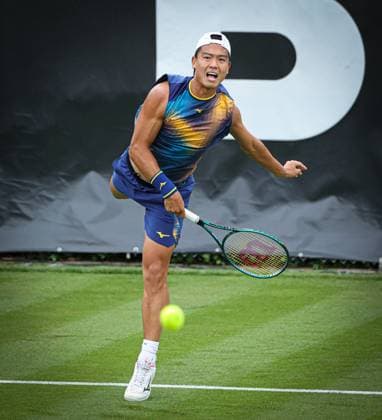 07.06.2025, ATP, Tennis Herren Tour, Boss Open Weissenhof Stuttgart , Tennis, , im Bild: Li Tu (AUS)