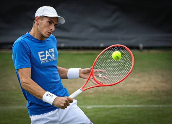 07.06.2025, ATP, Tennis Herren Tour, Boss Open Weissenhof Stuttgart , Tennis, , im Bild: Matteo Arnaldi (ITA)