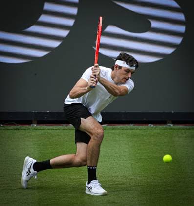 07.06.2025, ATP, Tennis Herren Tour, Boss Open Weissenhof Stuttgart , Tennis, , im Bild: Taylor Fritz (USA)