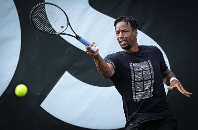 07.06.2025, ATP, Tennis Herren Tour, Boss Open Weissenhof Stuttgart , Tennis, , im Bild: Gael Monfils (FRA)