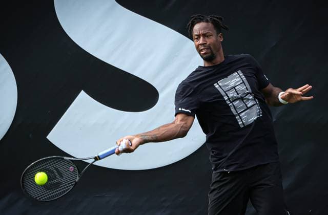07.06.2025, ATP, Tennis Herren Tour, Boss Open Weissenhof Stuttgart , Tennis, , im Bild: Gael Monfils (FRA)