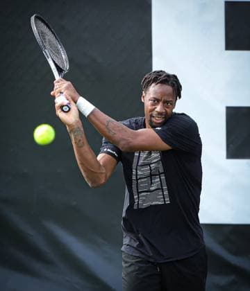 07.06.2025, ATP, Tennis Herren Tour, Boss Open Weissenhof Stuttgart , Tennis, , im Bild: Gael Monfils (FRA)