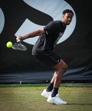 07.06.2025, ATP, Tennis Herren Tour, Boss Open Weissenhof Stuttgart , Tennis, , im Bild: Gael Monfils (FRA)