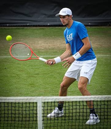 07.06.2025, ATP, Tennis Herren Tour, Boss Open Weissenhof Stuttgart , Tennis, , im Bild: Matteo Arnaldi (ITA)