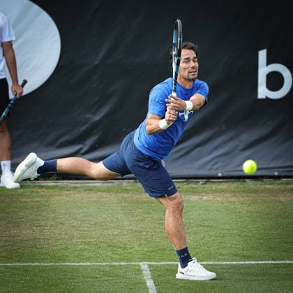 07.06.2025, ATP, Tennis Herren Tour, Boss Open Weissenhof Stuttgart , Tennis, , im Bild: Fabio Fognini (ITA)