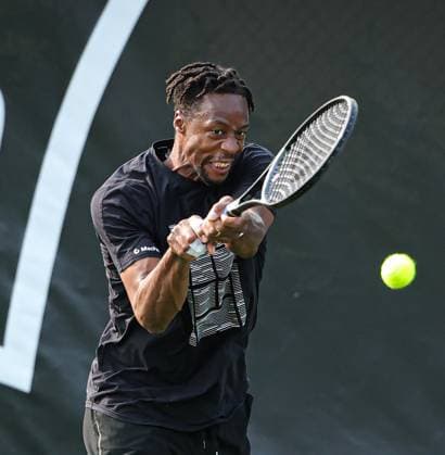 Sport Bilder des Tages 07.06.2025, ATP, Tennis Herren Tour, Boss Open Weissenhof Stuttgart , Tennis, , im Bild: Gael Monfils (FRA)