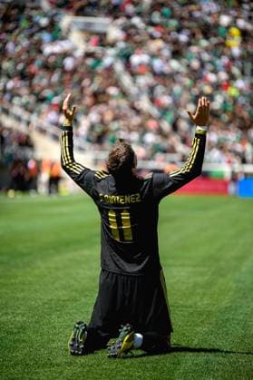 June 7, 2025, Sandy, Utah, USA: SANTIAGO GIMINEZ (11) celebrates Mexico s first goal versus Switzerland. Mexico hosted Switzerland at Rice-Eccles Stadium in Salt Lake City, Utah, as part of the MexTour. Sandy USA - ZUMAi207 20250607_zsp_i207_011 Copyright: xAbramxImanx