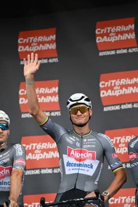 08-06-2025 Criterium Du Dauphine Libere; Tappa 01 Domerat - Montlucon; 2025, Alpecin - Deceuninck; Van Der Poel, Mathieu; Domerat; 