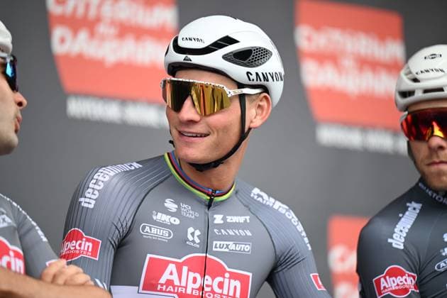 08-06-2025 Criterium Du Dauphine Libere; Tappa 01 Domerat - Montlucon; 2025, Alpecin - Deceuninck; Van Der Poel, Mathieu; Domerat; 