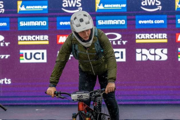 MOUNTAINBIKE - UCI MTB World Series LEOGANG,AUSTRIA,08.JUN.25 - CYCLING, MOUNTAIN BIKE - UCI Mountainbike World Cup, Enduro. Image shows Marleen Hassfeld (GER).  GEPAxpictures xWolfgangxKofler