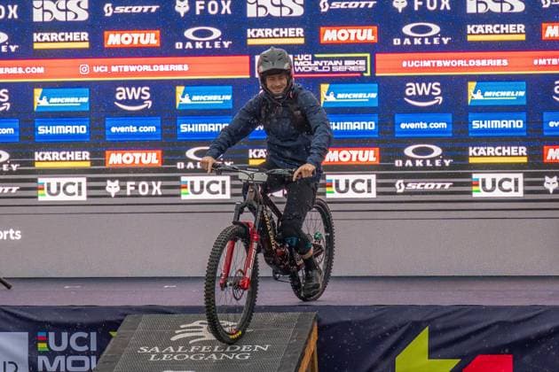 MOUNTAINBIKE - UCI MTB World Series LEOGANG,AUSTRIA,08.JUN.25 - CYCLING, MOUNTAIN BIKE - UCI Mountainbike World Cup, Enduro. Image shows Daniel Booker (AUS).  GEPAxpictures xWolfgangxKofler