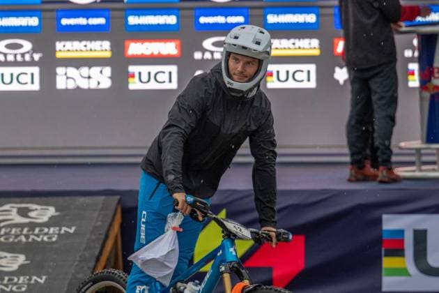 MOUNTAINBIKE - UCI MTB World Series LEOGANG,AUSTRIA,08.JUN.25 - CYCLING, MOUNTAIN BIKE - UCI Mountainbike World Cup, Enduro. Image shows Zakarias Blom Johansen (SWE).  GEPAxpictures xWolfgangxKofler