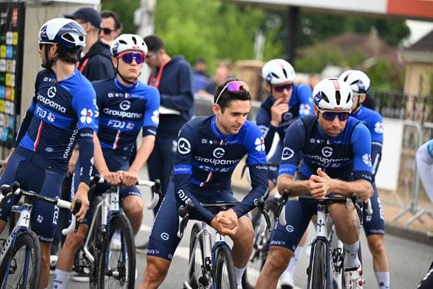 08-06-2025 Criterium Du Dauphine Libere; Tappa 01 Domerat - Montlucon; 2025, Groupama - Fdj; Molard, Rudy; Domerat; 