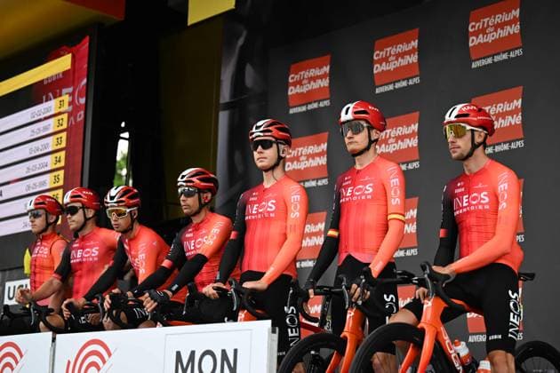 08-06-2025 Criterium Du Dauphine Libere; Tappa 01 Domerat - Montlucon; 2025, Ineos Grenadiers; Domerat; 
