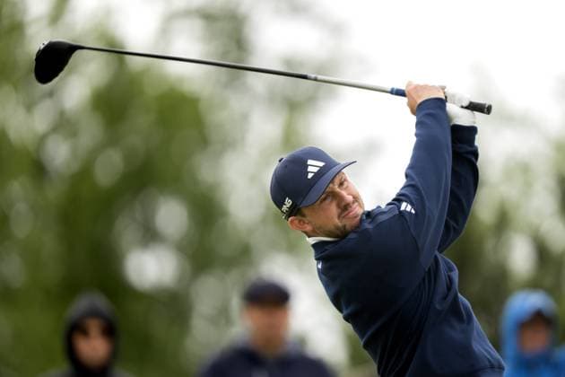 BADHOEVEDORP - Connor Syme (SCO) in action on the final day of the KLM Open golf tournament at golf club The International. ANP SANDER KONING xVIxANPxSportx xxANPxIVx 529549077 originalFilename: 529549077.jpg