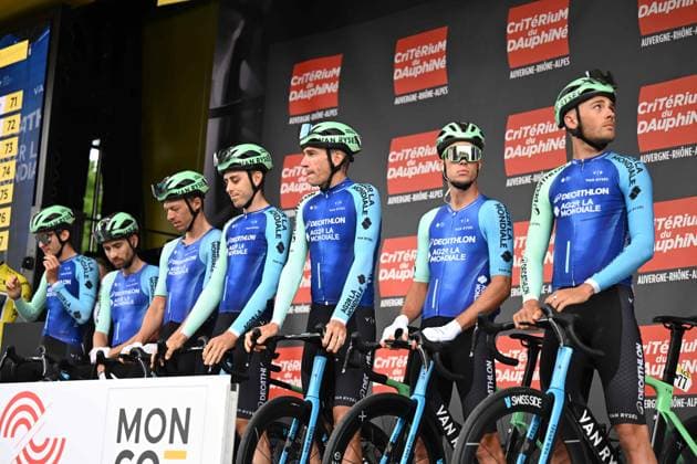 08-06-2025 Criterium Du Dauphine Libere; Tappa 01 Domerat - Montlucon; 2025, Decathlon - Ag2r La Mondiale; Domerat; 