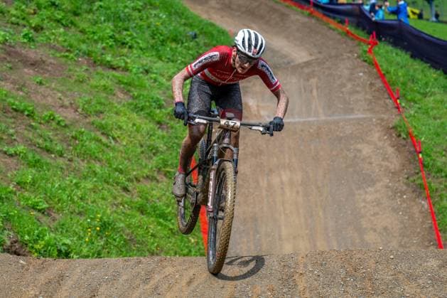 MOUNTAINBIKE - UCI MTB World Series LEOGANG,AUSTRIA,08.JUN.25 - CYCLING, MOUNTAIN BIKE - UCI Mountainbike World Cup, Cross-Country Olympic. Image shows Alexander Hammerle (AUT).  GEPAxpictures xWolfgangxKofler