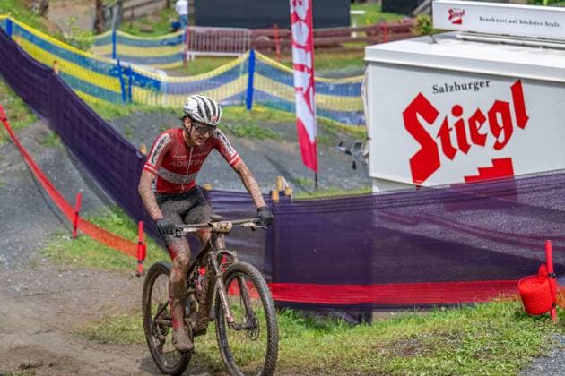 MOUNTAINBIKE - UCI MTB World Series LEOGANG,AUSTRIA,08.JUN.25 - CYCLING, MOUNTAIN BIKE - UCI Mountainbike World Cup, Cross-Country Olympic. Image shows Alexander Hammerle (AUT).  GEPAxpictures xWolfgangxKofler