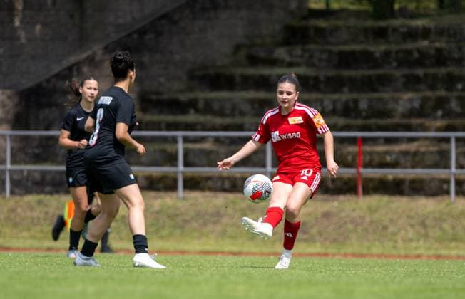 Fußball, 2. Frauen, Saison 2024 2025, BFV-Pokal Polytan-Pokal (Finale), 1. FC Union Berlin U23 FC Viktoria 89 U20, Carolin Hamann (1. FC Union II), 08.06. 2025, Copyright: xMatthiasxKochx