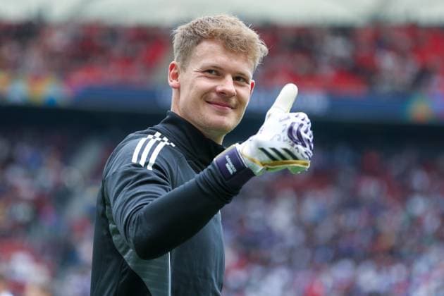 UEFA Nations League Spiel um Platz 3 - 24 25 - Deutschland - Frankreich am 08.06.2025 in der MHP Arena in Stuttgart Torwart Goalkeeper Alexander Nübel Nuebel Nubel (Deutschland 24)