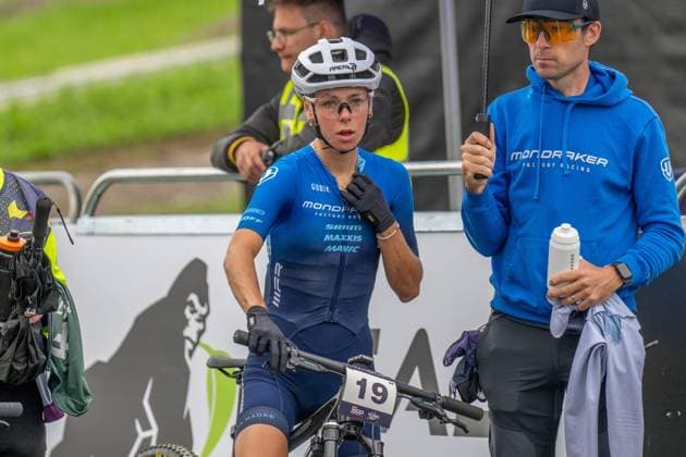 MOUNTAINBIKE - UCI MTB World Series LEOGANG,AUSTRIA,08.JUN.25 - CYCLING, MOUNTAIN BIKE - UCI Mountainbike World Cup, Cross-Country Olympic. Image shows Tamara Wiedmann (AUT).  GEPAxpictures xWolfgangxKofler