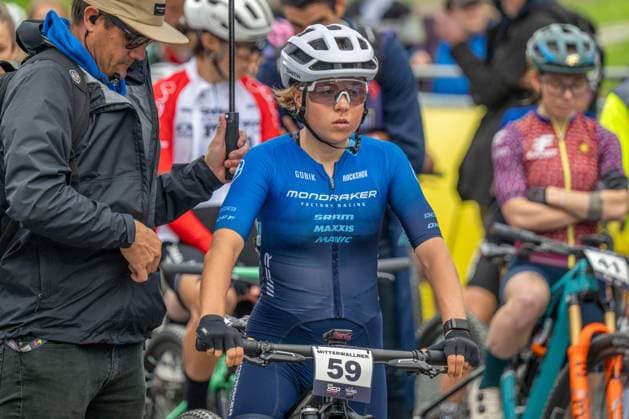 MOUNTAINBIKE - UCI MTB World Series LEOGANG,AUSTRIA,08.JUN.25 - CYCLING, MOUNTAIN BIKE - UCI Mountainbike World Cup, Cross-Country Olympic. Image shows Mona Mitterwallner (AUT).  GEPAxpictures xWolfgangxKofler