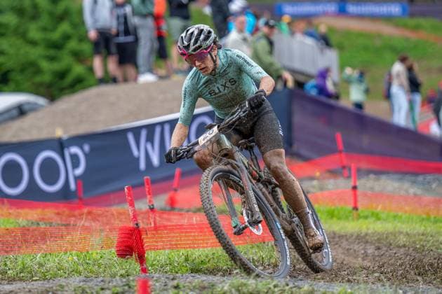 MOUNTAINBIKE - UCI MTB World Series LEOGANG,AUSTRIA,08.JUN.25 - CYCLING, MOUNTAIN BIKE - UCI Mountainbike World Cup, Cross-Country Olympic. Image shows Ramona Forchini (SUI).  GEPAxpictures xWolfgangxKofler