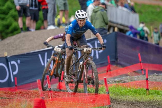 MOUNTAINBIKE - UCI MTB World Series LEOGANG,AUSTRIA,08.JUN.25 - CYCLING, MOUNTAIN BIKE - UCI Mountainbike World Cup, Cross-Country Olympic. Image shows Mona Mitterwallner (AUT).  GEPAxpictures xWolfgangxKofler