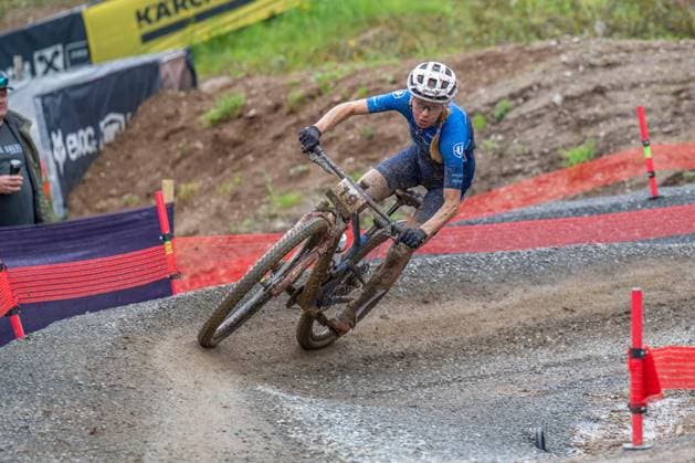 MOUNTAINBIKE - UCI MTB World Series LEOGANG,AUSTRIA,08.JUN.25 - CYCLING, MOUNTAIN BIKE - UCI Mountainbike World Cup, Cross-Country Olympic. Image shows Tamara Wiedmann (AUT).  GEPAxpictures xWolfgangxKofler