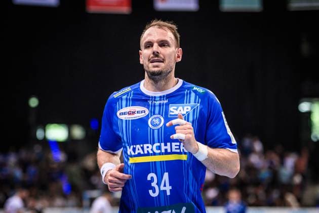 Kai Haefner (TVB Stuttgart, 34) GER, TVB Stuttgart - SC DHfK Leipzig, DAIKIN HBL, Handball, Bundesliga, 34. Spieltag, Spielzeit 2024 2025, 08.06.2025 GER, TVB Stuttgart - SC DHfK Leipzig, DAIKIN HBL, Handball, Bundesliga, 34. Spieltag, Spielzeit 2024 2025, 08.06.2025 Stuttgart Copyright: xSandyxDinkelackerx EP_SDR