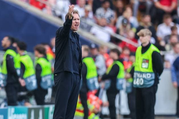 UEFA Nations League Finals 2025 Germany Spiel um Platz 3 Deutschland - Frankreich am 08.06.2025 in der Stuttgart Arena in Stuttgart Julian Nagelsmann ( Bundestrainer )