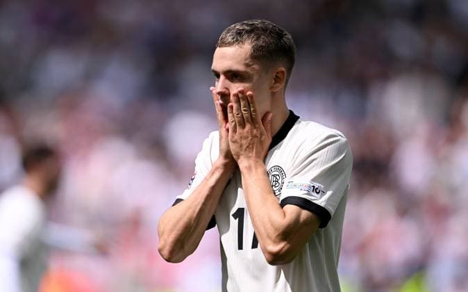 FUSSBALL UEFA Nations League 2024 2025 Spiel um Platz 3 in Stuttgart Deutschland - Frankreich 08.06.2025 Enttaeuschung Florian Wirtz (Deutschland)