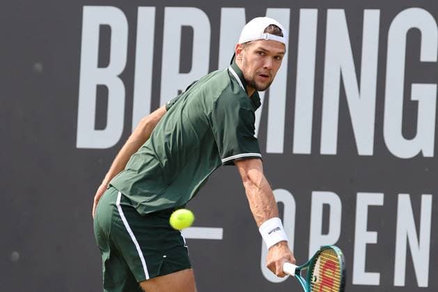 TENNIS - Birmingham Open 2025 BIRMINGHAM,ENGLAND,08.JUN.25 - TENNIS - ATP, Tennis Herren Challenger Tour, Birmingham Open, final. Image shows Otto Virtanen (FIN).  GEPAxpictures xAlanxGrieves