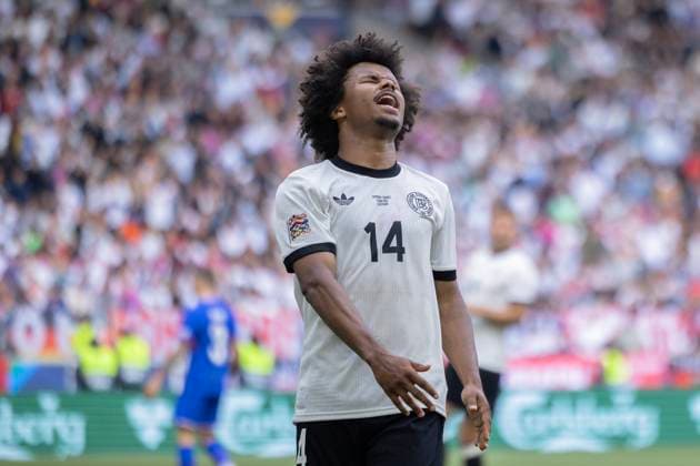 Stuttgart, Germany, June 08st 2025: Bad mood at Karim Adeyemi (14 GER) after the defeat after the UEFA Nations League 3rd Place between Germany and France at Stuttgart Arena in Stuttgart, Germany. Philipp Kresnik (Philipp Kresnik SPP) Copyright: xPhilippxKresnikx xSPPx spp-en-PhKrSp-_KRE1662