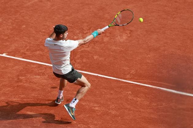 Carlos Alcaraz (ESP), Endspiel, Final Tennis - French Open 2025 - Roland Garros - Paris - - France - 8 June 2025. Copyright: xJuergenxHasenkopfx