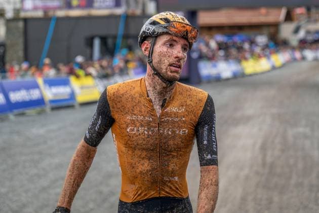 MOUNTAINBIKE - UCI MTB World Series LEOGANG,AUSTRIA,08.JUN.25 - CYCLING, MOUNTAIN BIKE - UCI Mountainbike World Cup, Cross-Country Olympic. Image shows Mathis Azzaro (FRA).  GEPAxpictures xWolfgangxKofler