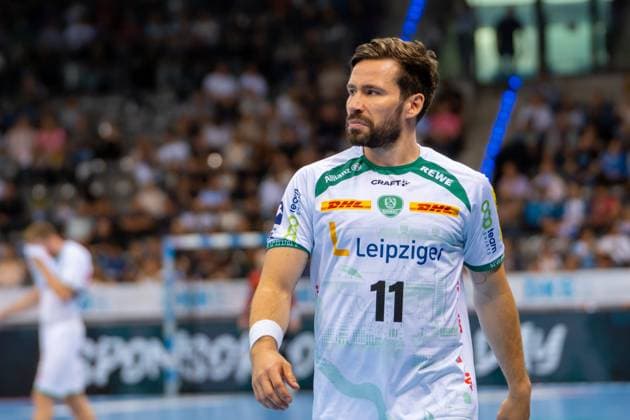 Handball I Herren I Saison 2024-2025 I Bundesliga I 34. Spieltag I TVB Stuttgart - SC DHfK Leipzig I 08.06.2025 Lukas Binder (11, SC DHfK Leipzig) Stuttgart Porsche Arena Baden-Württemberg Deutschland Copyright: xLobeca MaxxPetershansx