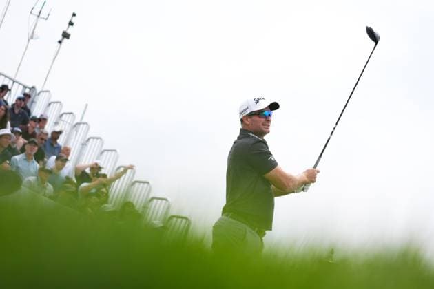 RBC Canadian Open 2025 - Final Round CALEDON, CANADA - JUNE 8 : Ryan Fox of New Zealand hits a tee shot during the final round of the RBC Canadian Open 2025 at TPC Toronto at Osprey Valley in Caledon, Ontario, Canada on June 8, 2025. Mert Alper Dervis Anadolu Ontario Canada. Editorial use only. Please get in touch for any other usage.  Copyright: x2025xAnadoluxMertxAlperxDervisx