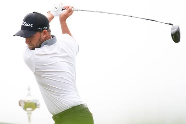 RBC Canadian Open 2025 - Final Round CALEDON, CANADA - JUNE 8 : Lee Hodges of the United States hits a tee shot during the final round of the RBC Canadian Open 2025 at TPC Toronto at Osprey Valley in Caledon, Ontario, Canada on June 8, 2025. Mert Alper Dervis Anadolu Ontario Canada. Editorial use only. Please get in touch for any other usage.  Copyright: x2025xAnadoluxMertxAlperxDervisx