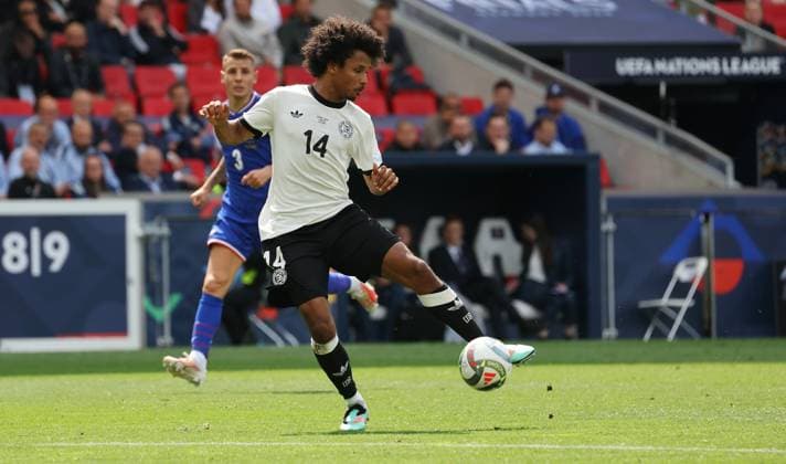 BAU 08.06.2025 Stuttgart Fußball UEFA Nations League Spiel um Platz 3, Deutschland vs. Frankreich, Karim Adeyemi (GER)