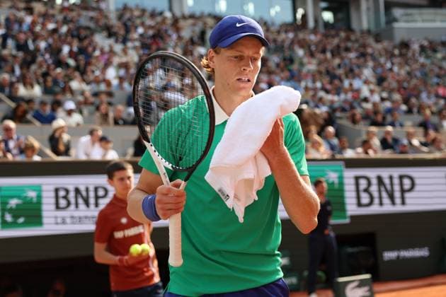 RECORD DATE NOT STATED ROLAND GARROS 2025 Thierry Larret MAXPPP - PARIS (75) Thierry Larret Maxppp. Tennis. Roland Garros 2025. Internationaux de France de tennis. Stade Roland Garros, Paris (75). Le 8 juin 2025, Court Philippe Chatrier. Finale Hommes : Jannik SINNER (ITA) vs Carlos ALCARAZ (ESP). 2025 French Open at Roland Garros. PARIS (75) PARIS ILE DE FRANCE FRANCE  Copyright: xMAXPPPxThierryxLarretx TLR202506087780 TLR202506087780