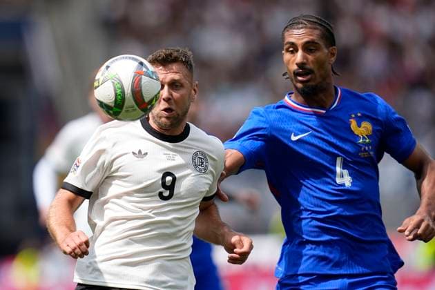 Niclas Fullkrug (Germany) in action, UEFA Nations League 2025 Third Place Match, Germany and France, Stuttgart Arena, June 8, 2025, Stuttgart, Germany.