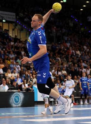 BAU 08.06.2025 Stuttgart Handball TVB Stuttgart vs SC DHFK Leipzig, Lenny Rubin (TVB)