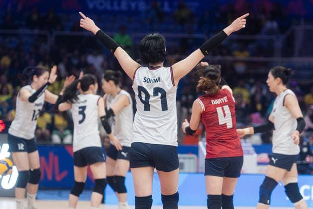 South Korea vs United States RIO DE JANEIRO, RJ - 08.06.2025: SOUTH KOREA VS UNITED STATES - The United States women& 39;s volleyball team beat South Korea 3-0 at Maracanazinho in Rio de Janeiro, RJ, this Sunday (08). (Photo: Letycia Miller Fotoarena) x2751336x  LetyciaxMiller
