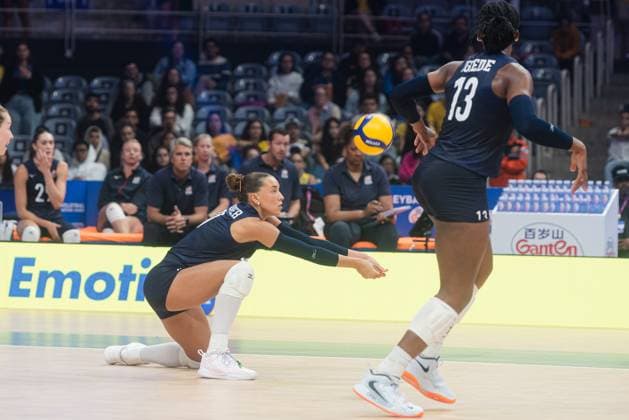 South Korea vs United States RIO DE JANEIRO, RJ - 08.06.2025: SOUTH KOREA VS UNITED STATES - The United States women& 39;s volleyball team beat South Korea 3-0 at Maracanazinho in Rio de Janeiro, RJ, this Sunday (08). (Photo: Letycia Miller Fotoarena) x2751339x  LetyciaxMiller