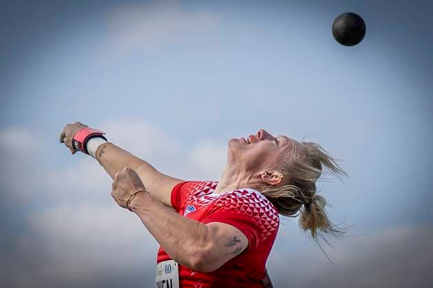 Sport Themen der Woche KW23 Sport Bilder des Tages 60. Internationales Pfingstsportfest; Rehlingen-Siersburg, 08.06.2025 Maggie Ewen (USA); 60. Internationales Pfingstsportfest am 08.06.2025 im Bungertstadion, Rehlingen-Siersburg (Saarland). *** 60 International Whitsun Sports Festival Rehlingen Siersburg, 08 06 2025 Maggie Ewen USA 60 International Whitsun Sports Festival on 08 06 2025 at the Bungert Stadium, Rehlingen Siersburg Saarland Copyright: xBEAUTIFULxSPORTS AxelxKohringx